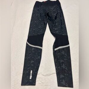 Sweaty Betty‎ Power Workout Leggings Black Camo Print Size Small